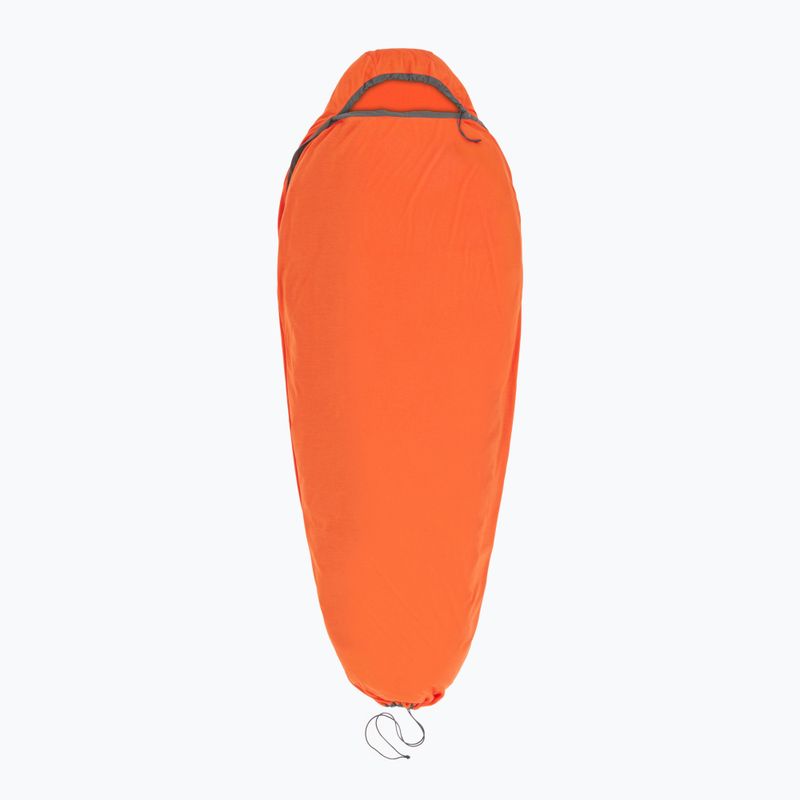 Wkładka do śpiwora Sea to Summit Reactor Extreme Sleeping Bag Liner Mummy CT spicy orange/beluga 2