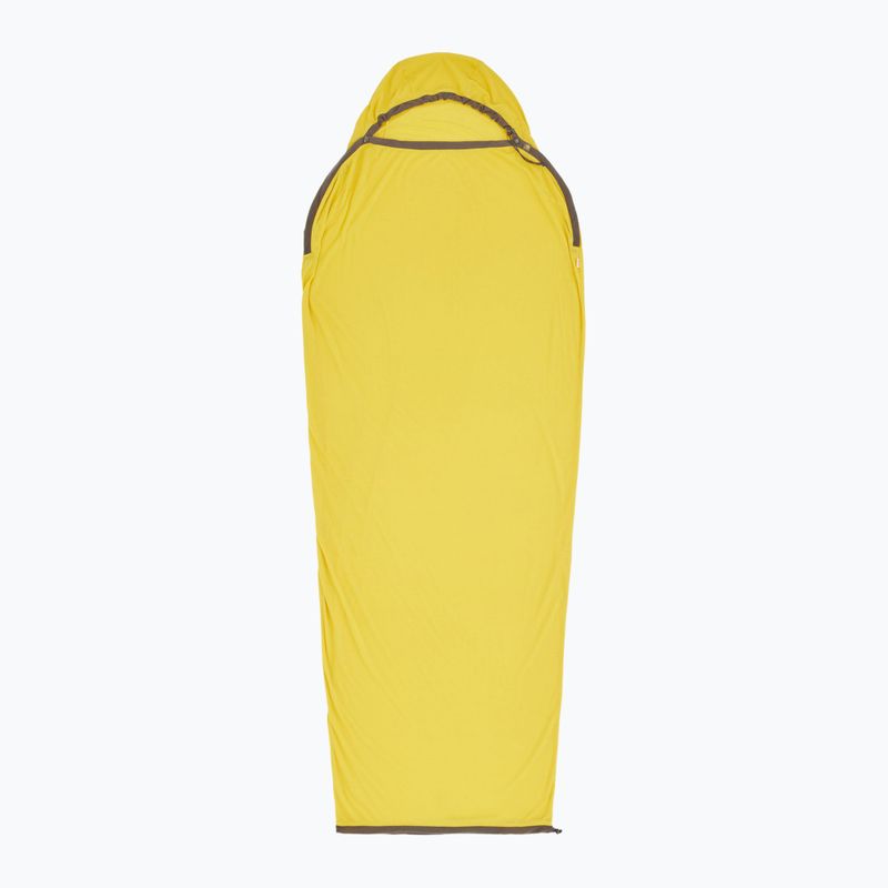Wkładka do śpiwora Sea to Summit Reactor Sleeping Bag Liner Mummy compact yellow