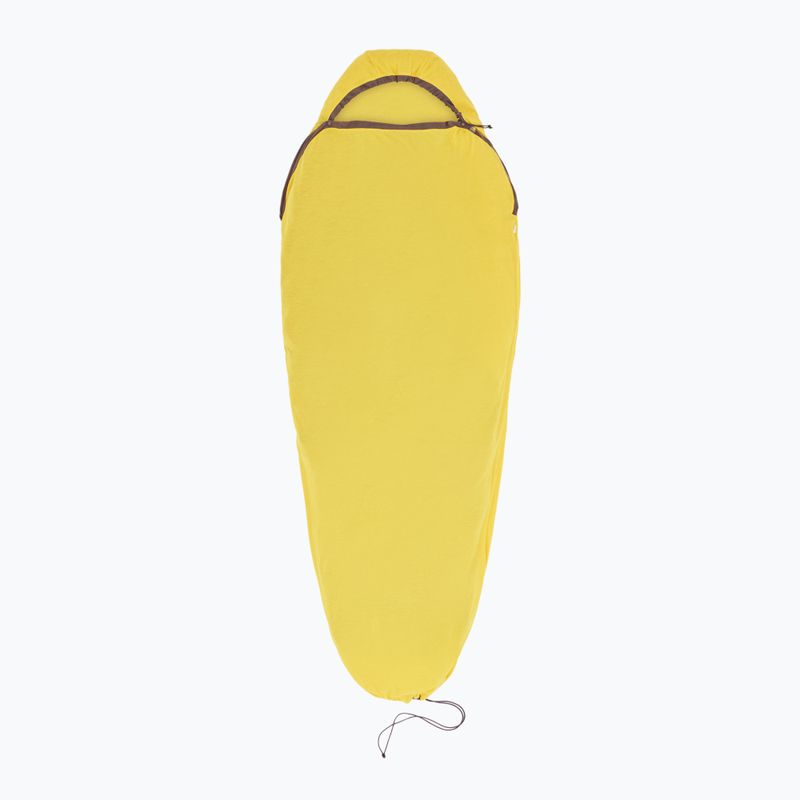 Wkładka do śpiwora Sea to Summit Reactor Sleeping Bag Liner Mummy compact yellow 2