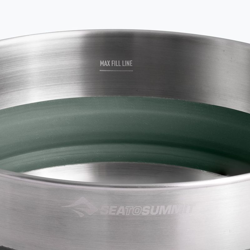 Garnek turystyczny Sea To Summit Detour Stainless Steel Collapsible 3 l laurel wrath 5