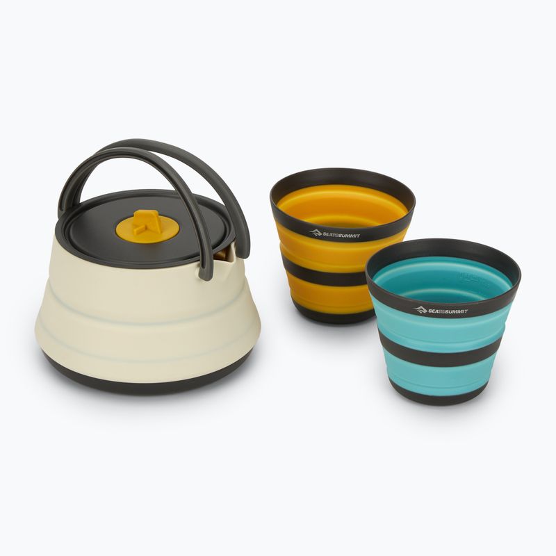 Zestaw naczyń turystycznych Sea To Summit Frontier UL Collapsible Kettle Cook 1,1 l