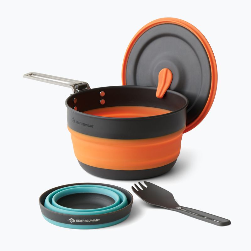 Zestaw naczyń turystycznych Sea To Summit Frontier UL Collapsible Kettle Cook 3