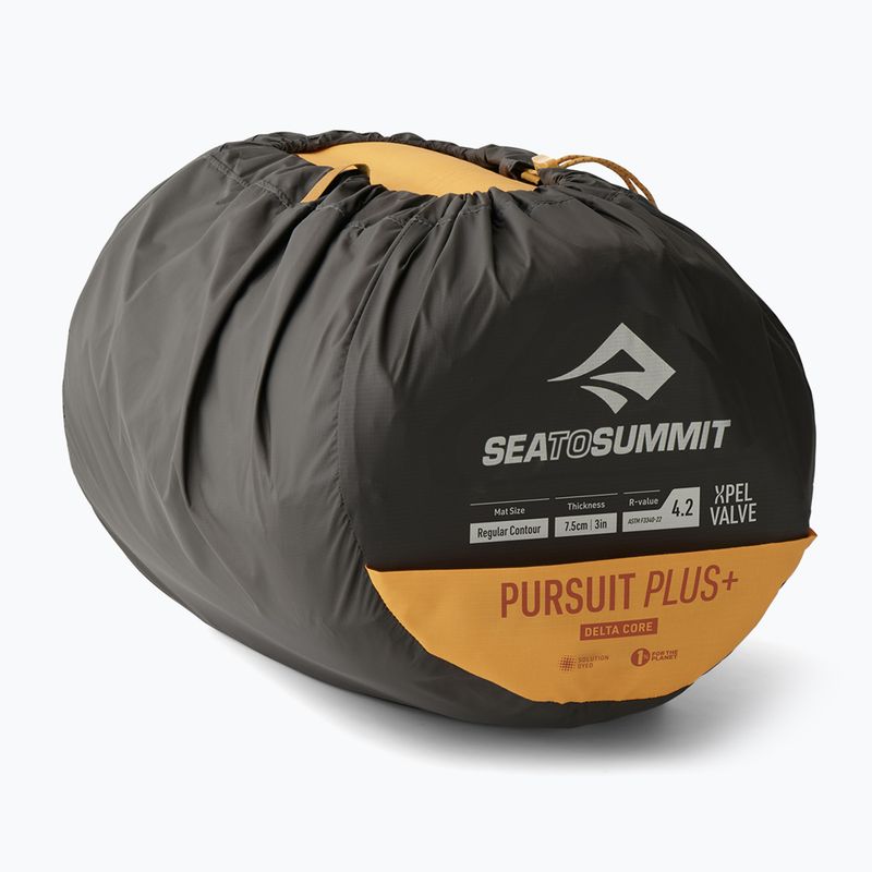 Mata samopompująca Sea To Summit Pursuit Plus SI Regular yellow 7