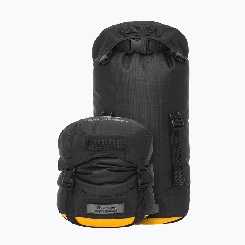 Worek kompresyjny wodoodporny  Sea to Summit Evac Compression Dry Bag HD 8 l jet black 4