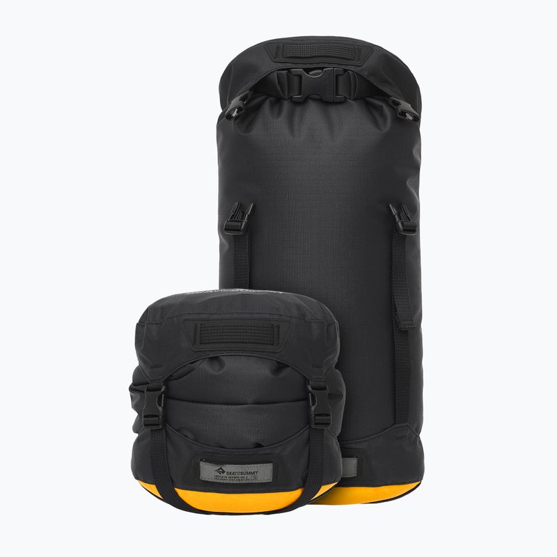 Worek kompresyjny wodoodporny  Sea to Summit Evac Compression Dry Bag HD 13 l jet black 4