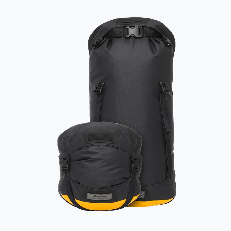 Worek kompresyjny wodoodporny  Sea to Summit Evac Compression Dry Bag HD 20 l jet black 4