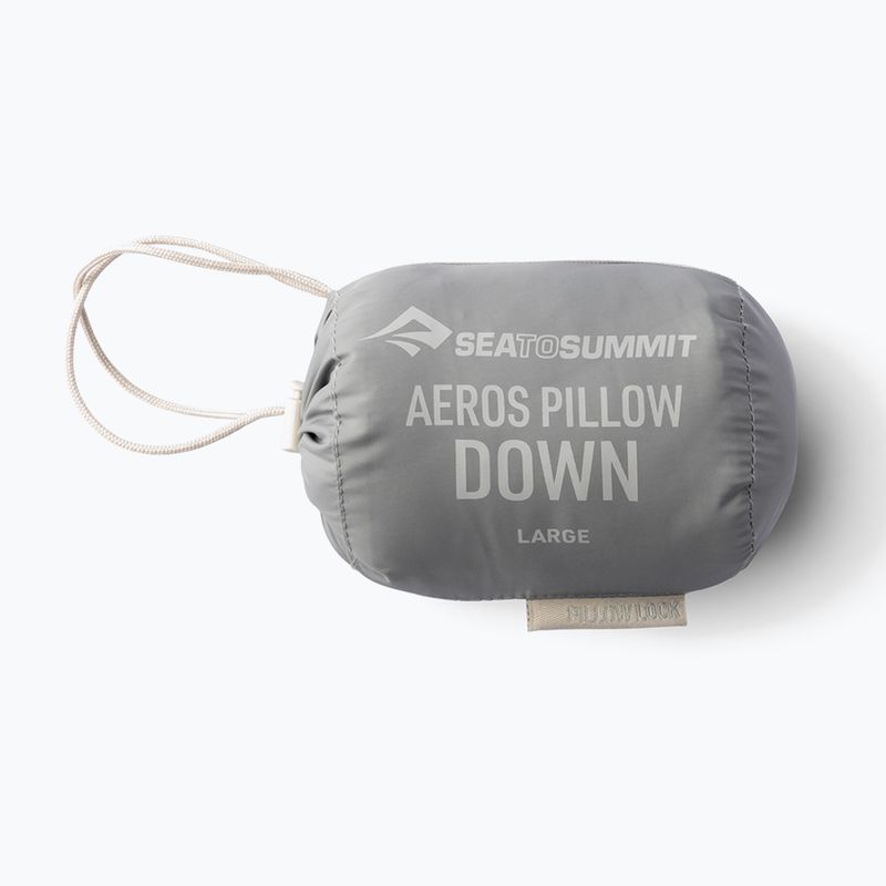 Poduszka turystyczna Sea to Summit Aeros Down R neutral grey 3