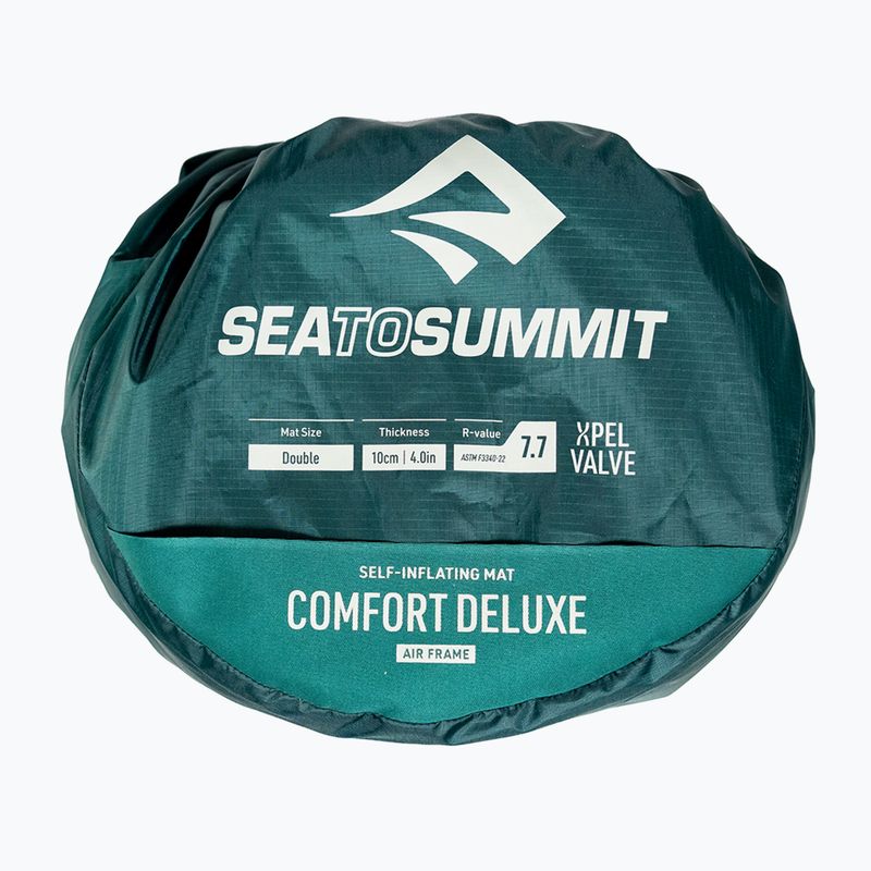 Mata samopompująca Sea to Summit Comfort Deliuxe rain forest 4