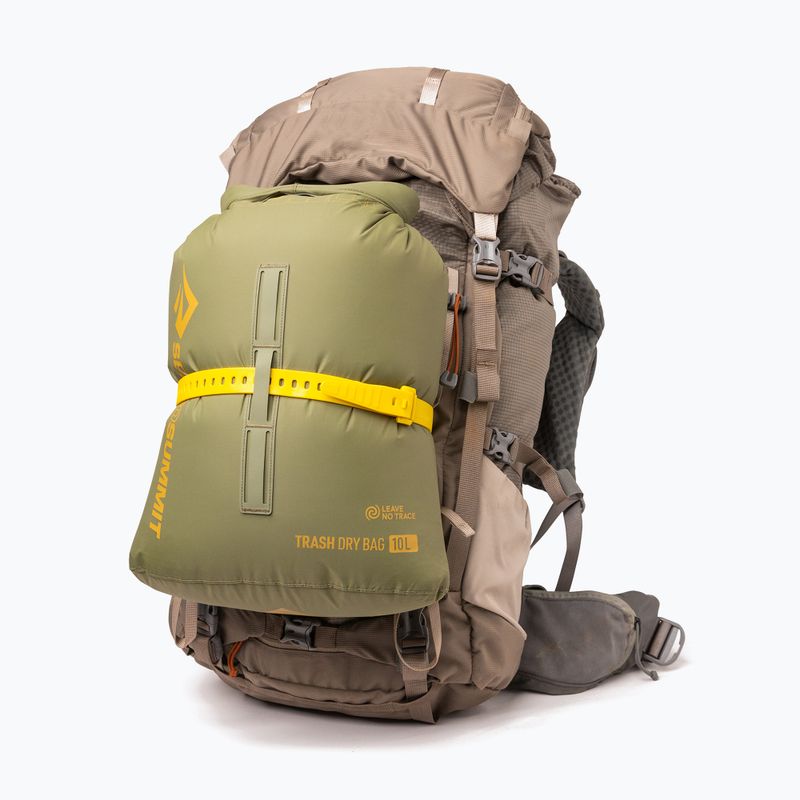 Worek na śmieci Sea To Summit Trash Dry 10 l burnt olive 6