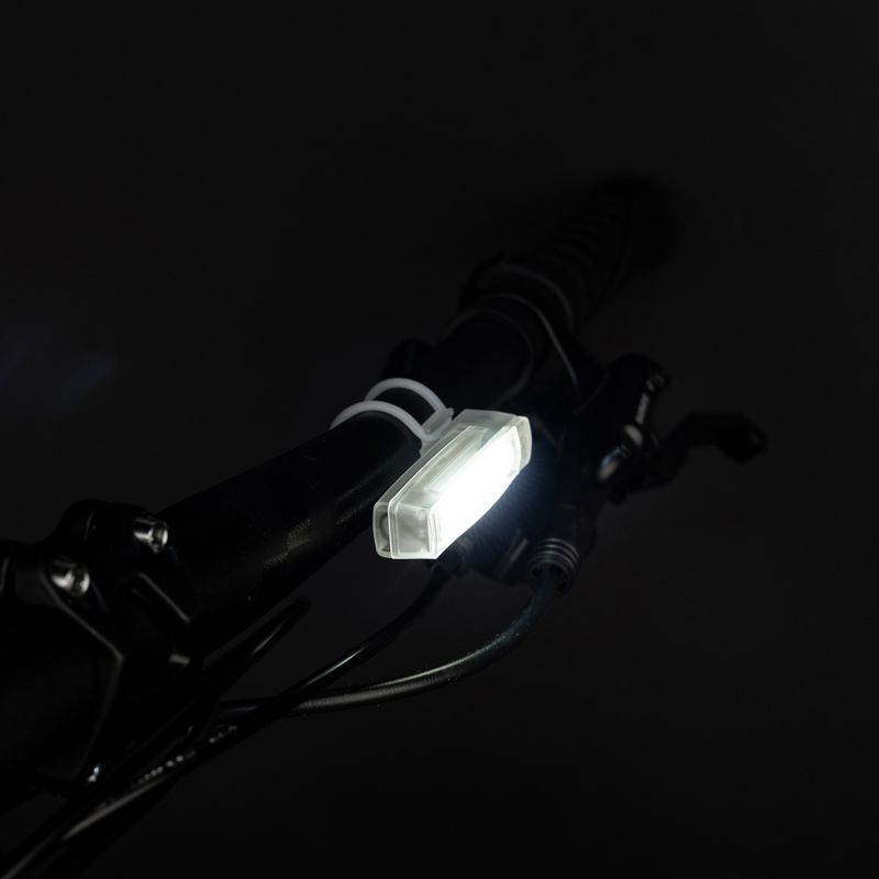 Zestaw lampek rowerowych Knog Plus Twinpack bezbarwny 3