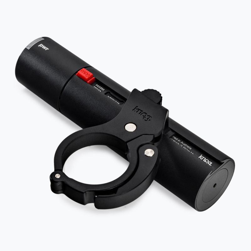 Lampka rowerowa przednia Knog PWR Road 700 czarna 2