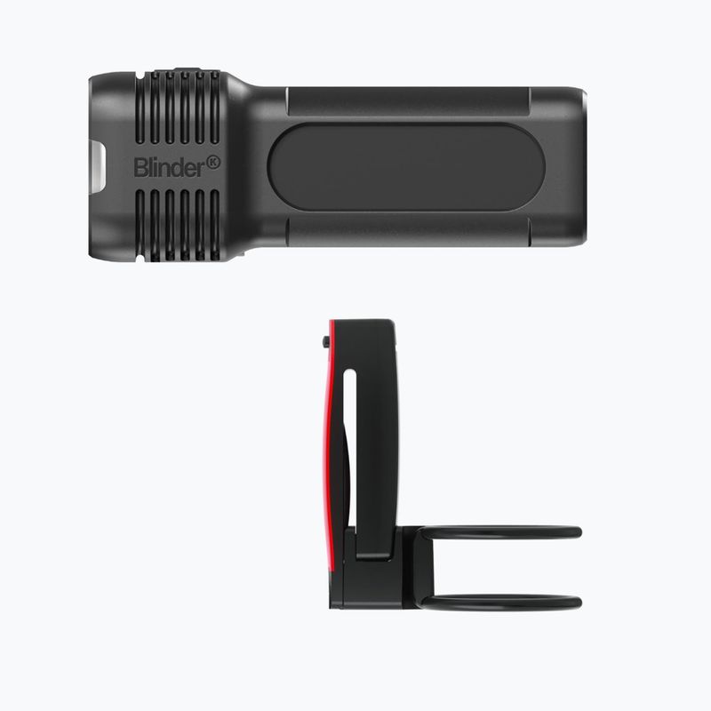 Zestaw lampek rowerowych Knog Blinder Pro 400/Plus czarny 2