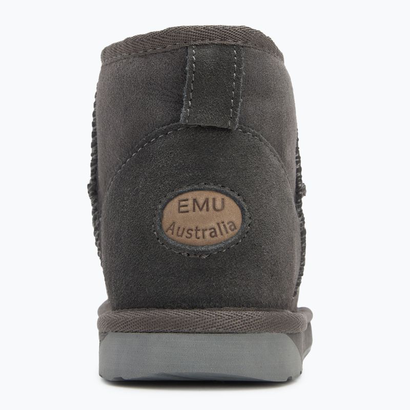 Śniegowce damskie EMU Australia Stinger Micro charcoal 6