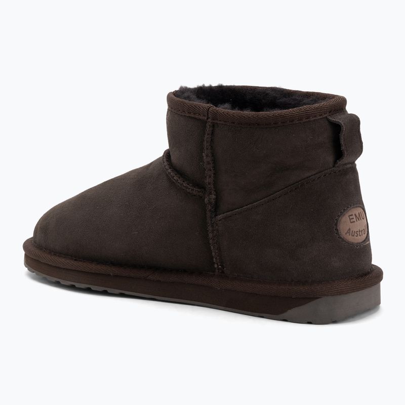 Śniegowce damskie EMU Australia Stinger Micro chocolate 3
