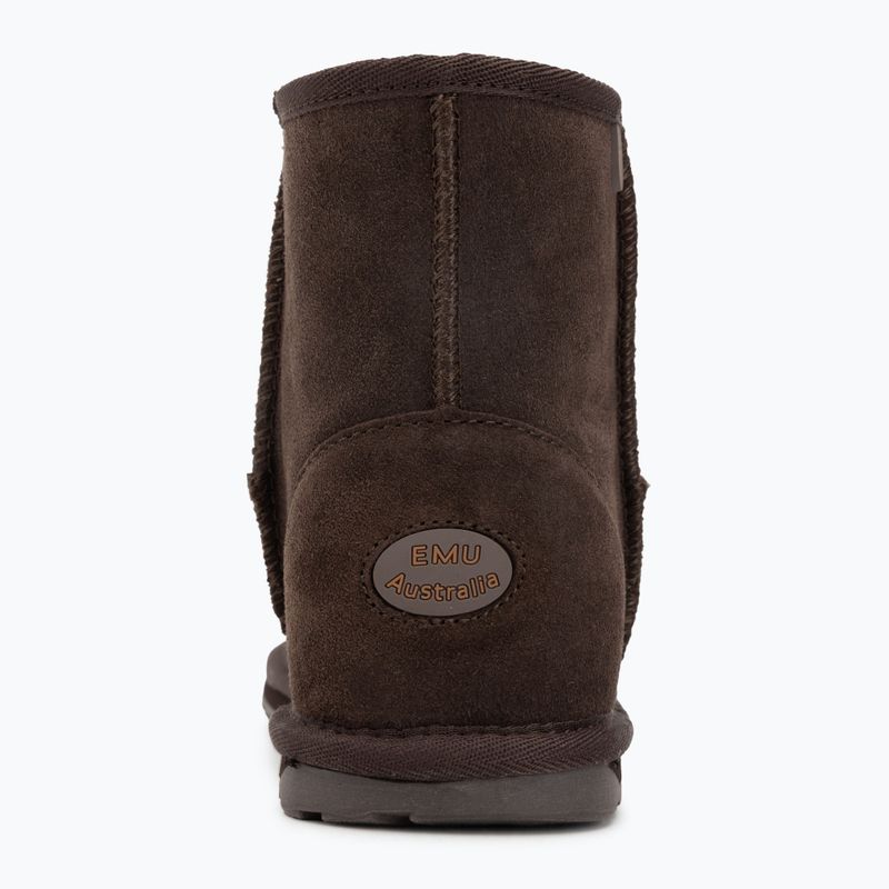 Śniegowce EMU Australia Wallaby Mini Teens chocolate 6