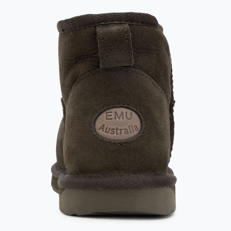 Śniegowce damskie EMU Australia Stinger Micro dark olive 6