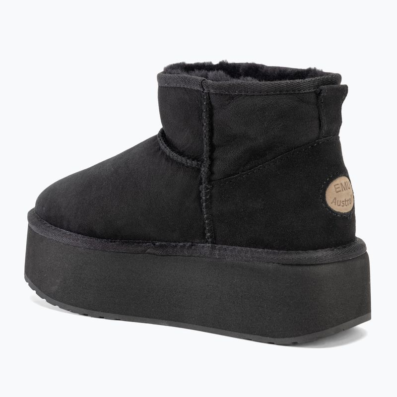 Śniegowce damskie EMU Australia Stinger Micro Flatform black 3