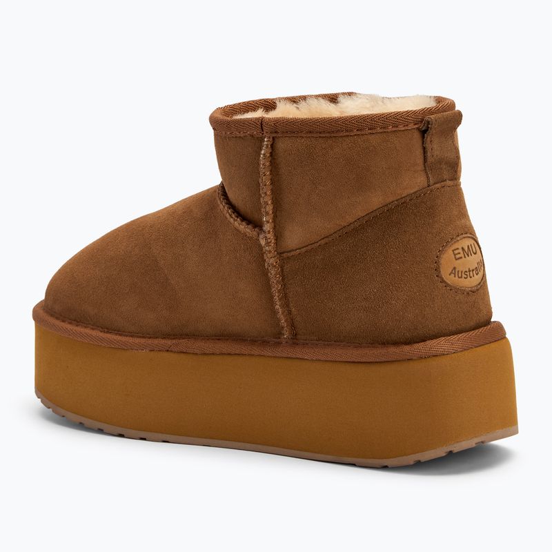 Śniegowce damskie EMU Australia Stinger Micro Flatform chestnut 3