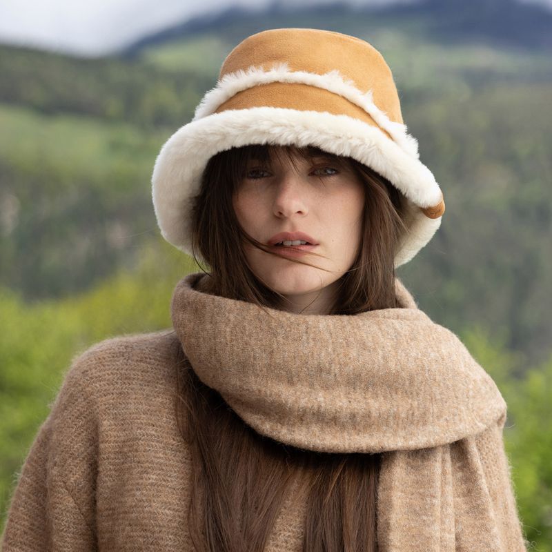 Kapelusz damski EMU Australia Sheepskin chestnut 6