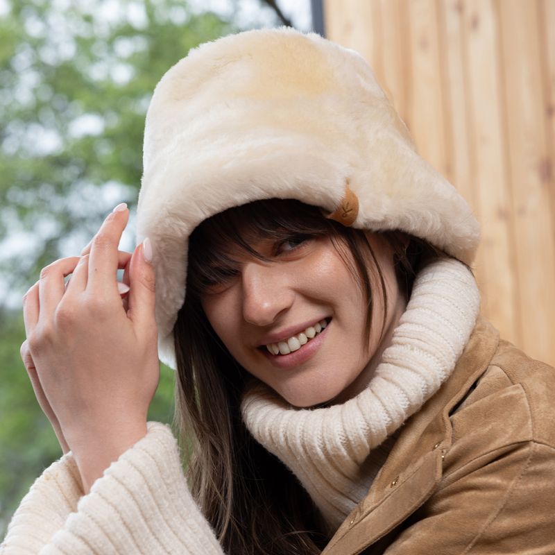 Kapelusz damski EMU Australia Sheepskin chestnut 7