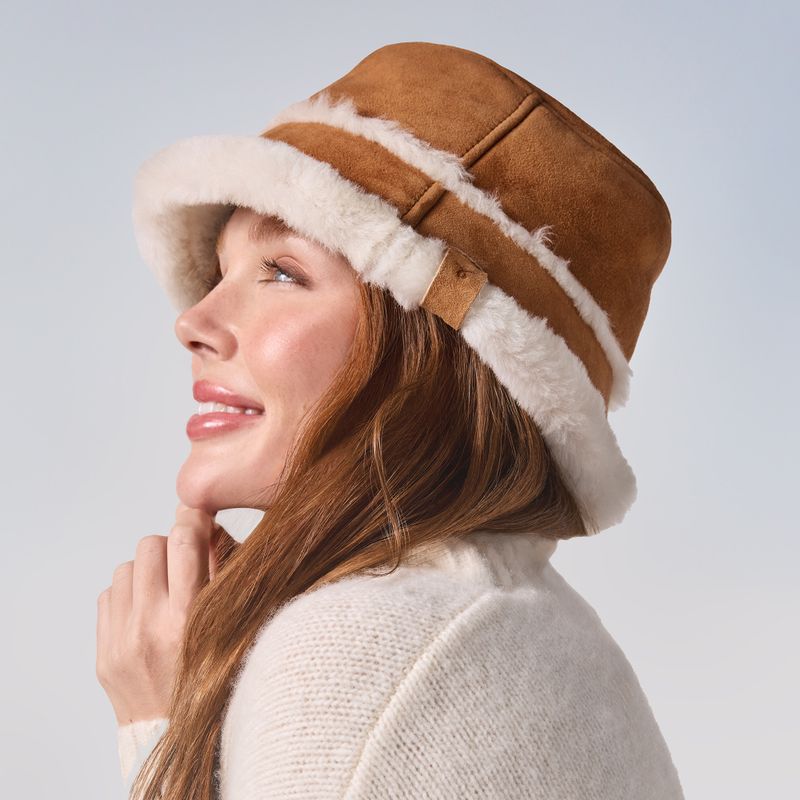 Kapelusz damski EMU Australia Sheepskin chestnut 8