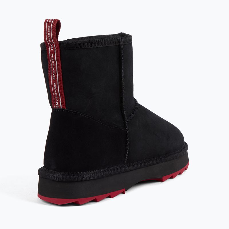 Śniegowce damskie EMU Australia Sharky Mini black/cherry 11