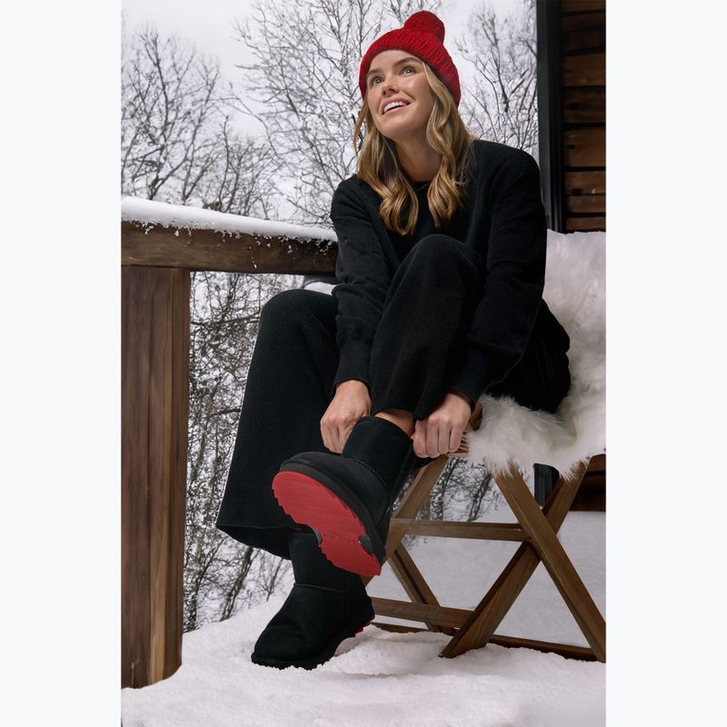 Śniegowce damskie EMU Australia Sharky Mini black/cherry 14