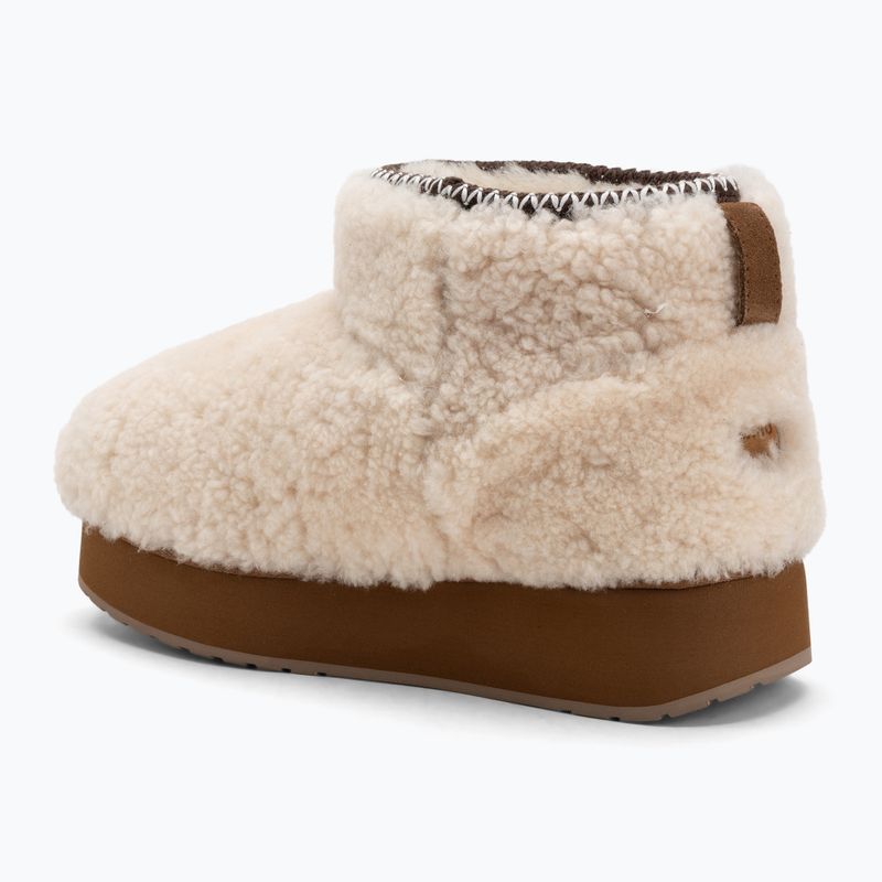 Śniegowce damskie Emu Australia Stinger Micro Flatform Teddy natural 3