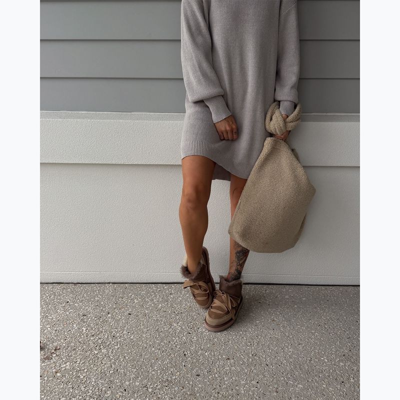 Śniegowce damskie EMU Australia Blurred Micro Patchwork mushroom 13