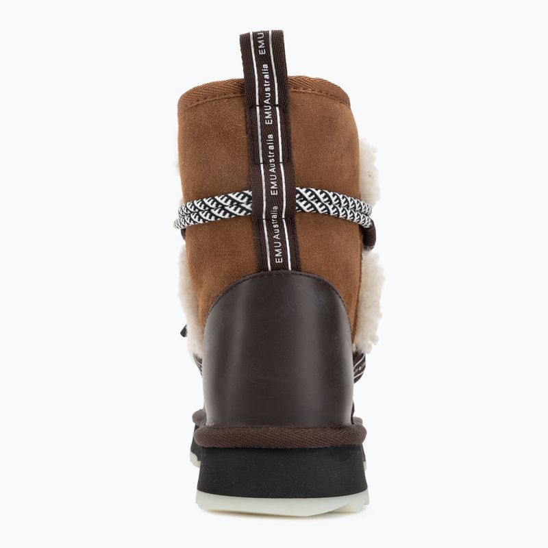 Śniegowce damskie EMU Australia Blurred Teddy chestnut 6