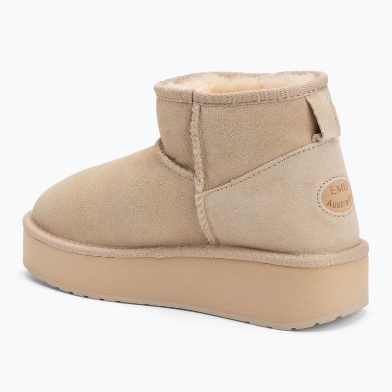 Śniegowce damskie EMU Australia Stinger Micro Flatform 2.0 macadamia 3