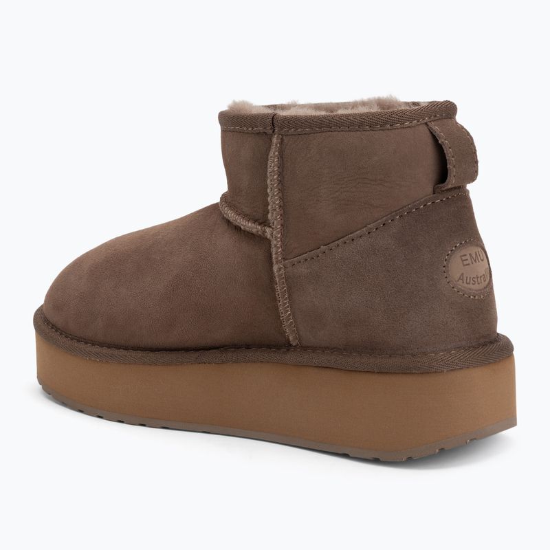 Śniegowce damskie EMU Australia Stinger Micro Flatform 2.0 mushroom 3