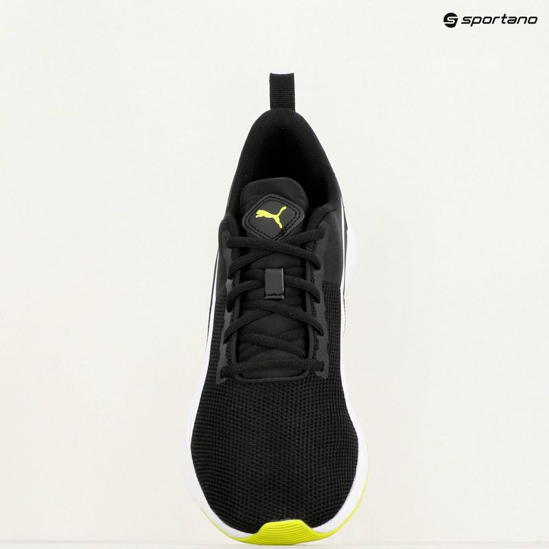 Buty PUMA Flyer Runner puma black/lime pow 10