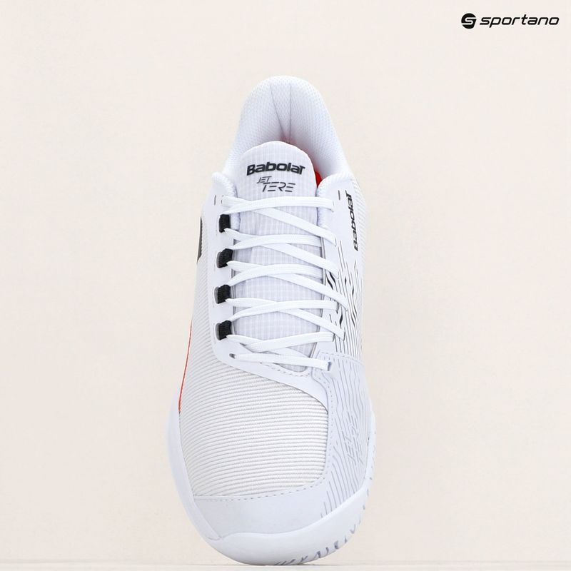 Buty do tenisa męskie Babolat Jet Tere 2 All Court white/strike red 11