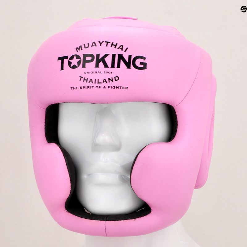 Kask bokserski Top King Full Coverage pink 8