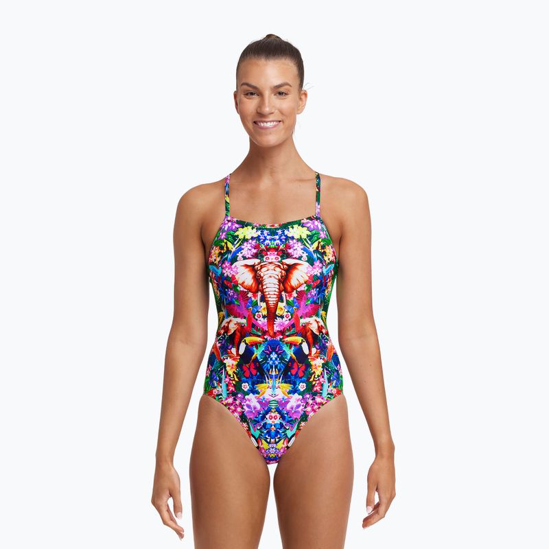 Strój pływacki jednoczęściowy damski Funkita Single Strap One Piece jungle boogie 4
