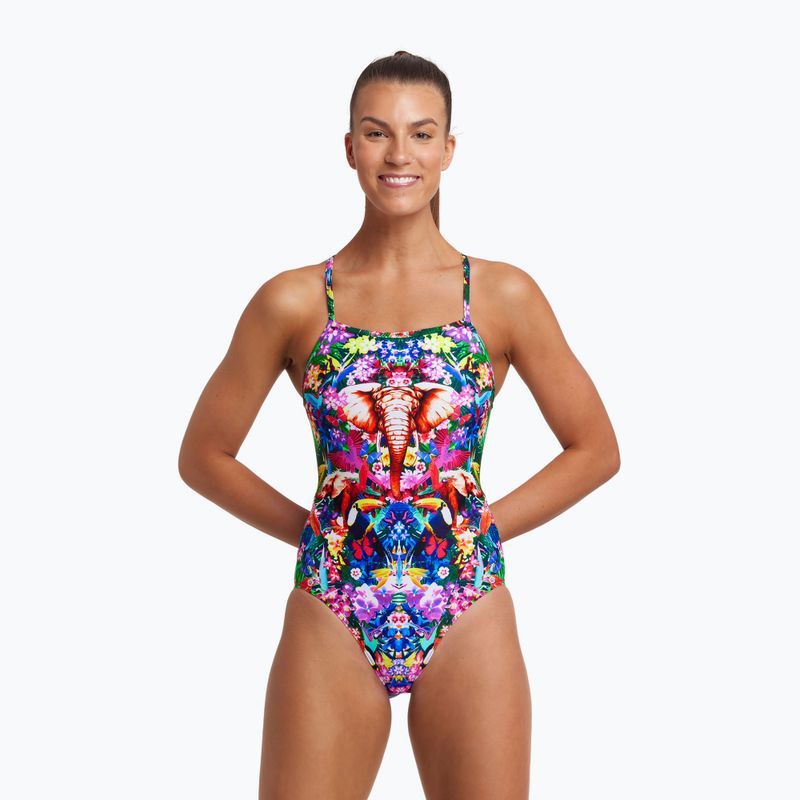 Strój pływacki jednoczęściowy damski Funkita Single Strap One Piece jungle boogie 5