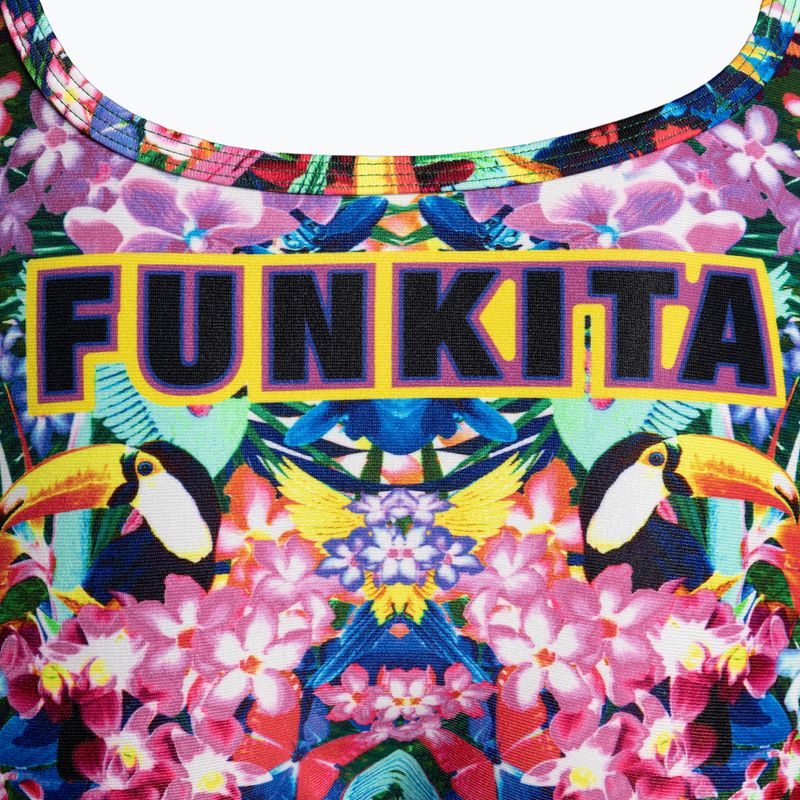 Strój pływacki jednoczęściowy damski Funkita Single Strap One Piece jungle boogie 3