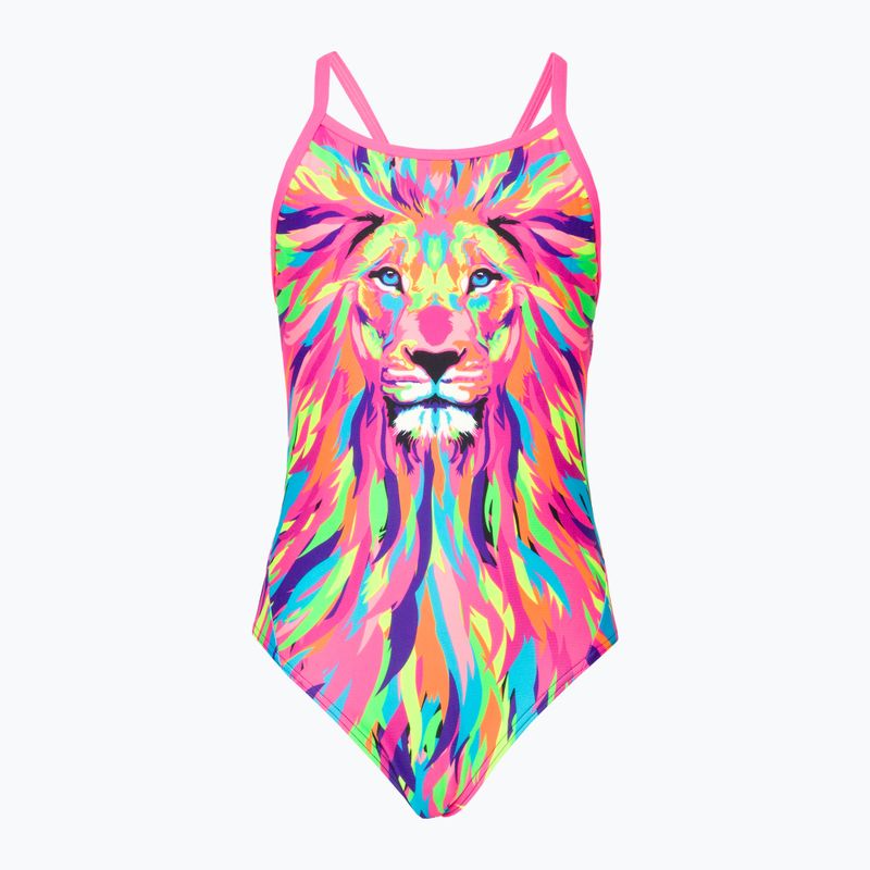 Strój pływacki jednoczęściowy dziecięcy Funkita Diamond Back One Piece pride power