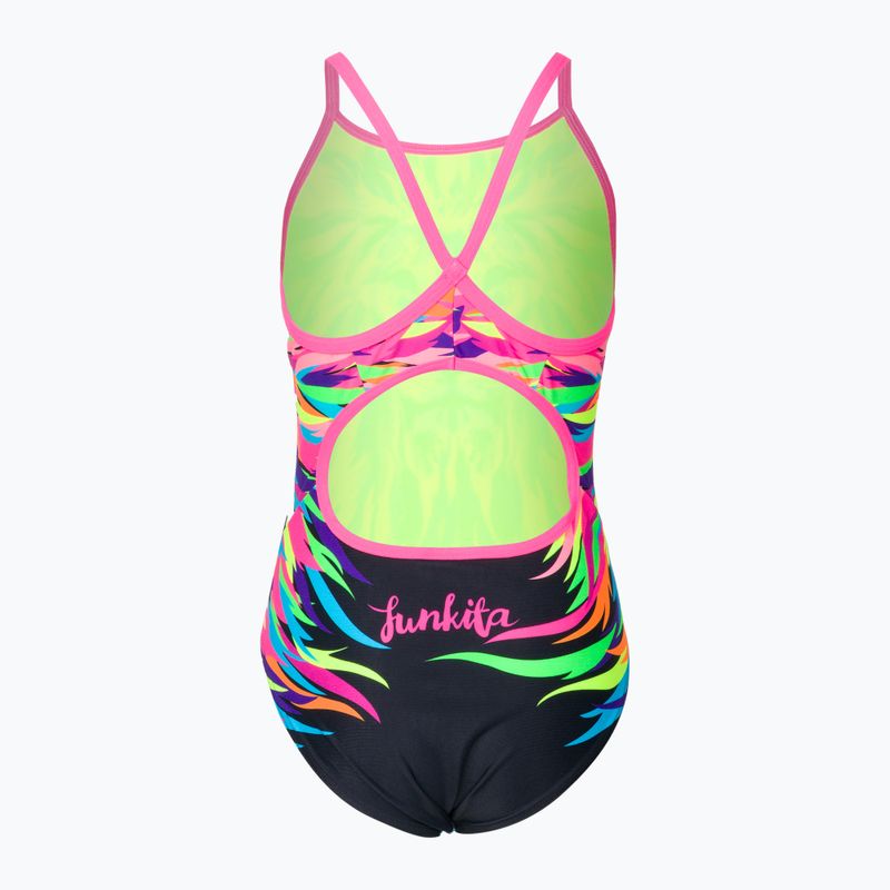 Strój pływacki jednoczęściowy dziecięcy Funkita Diamond Back One Piece pride power 2