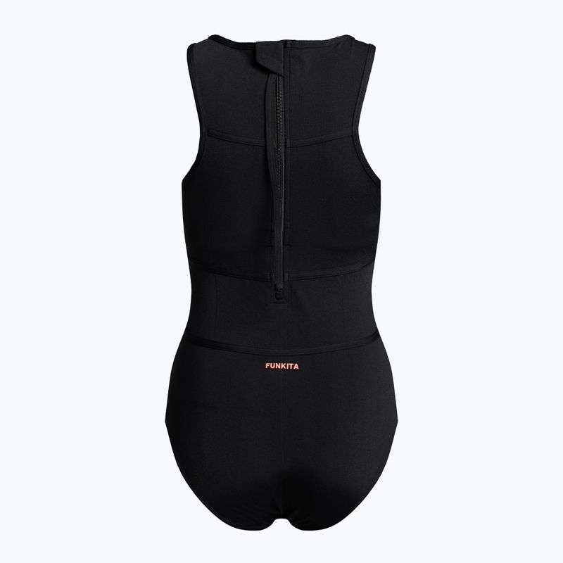 Strój pływacki jednoczęściowy damski Funkita Hi Flyer One Piece still black 2