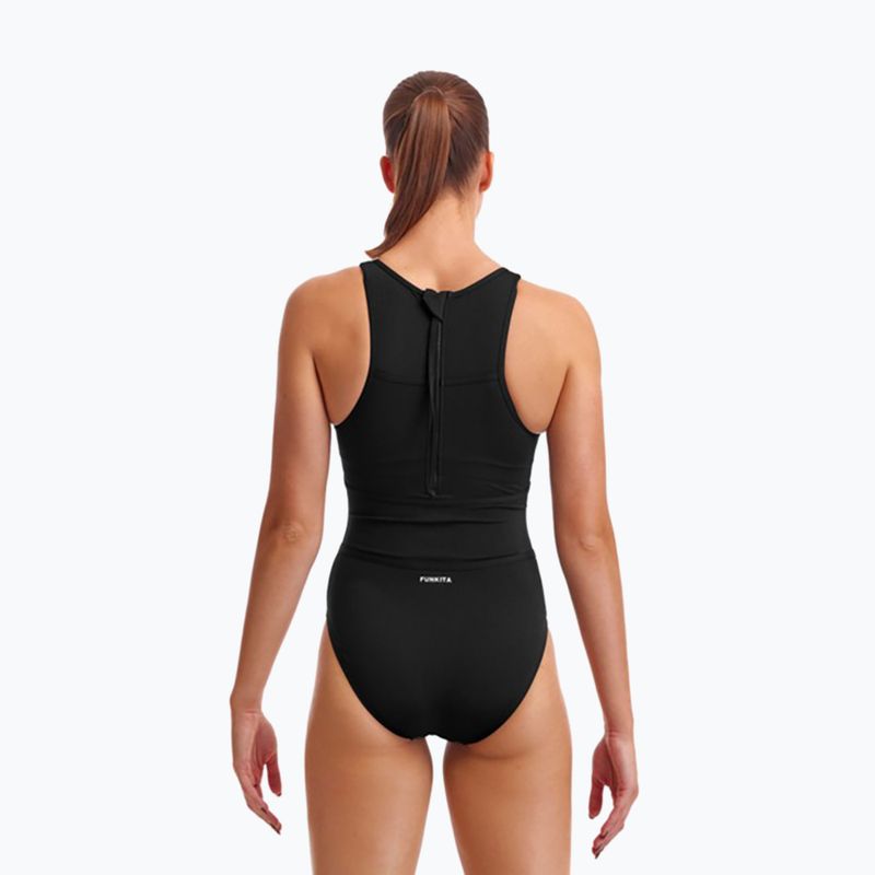 Strój pływacki jednoczęściowy damski Funkita Hi Flyer One Piece still black 6