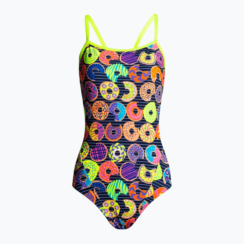 Strój pływacki jednoczęściowy damski Funkita Single Strap One Piece dunking donuts