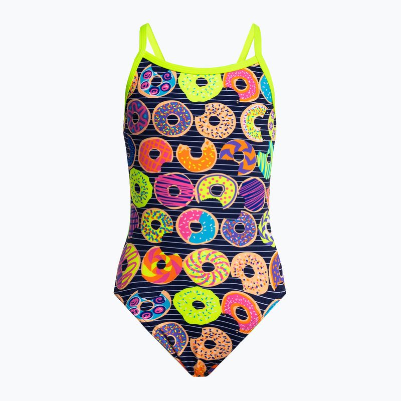 Strój pływacki jednoczęściowy dziecięcy Funkita Single Strap One Piece dunking donuts