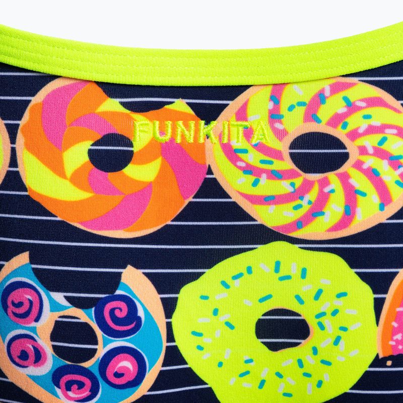 Strój pływacki jednoczęściowy dziecięcy Funkita Single Strap One Piece dunking donuts 3