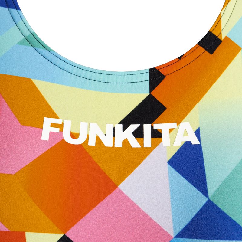 Strój startowy triathlonowy damski Funkita Apex Blast Free Back colour burst 3