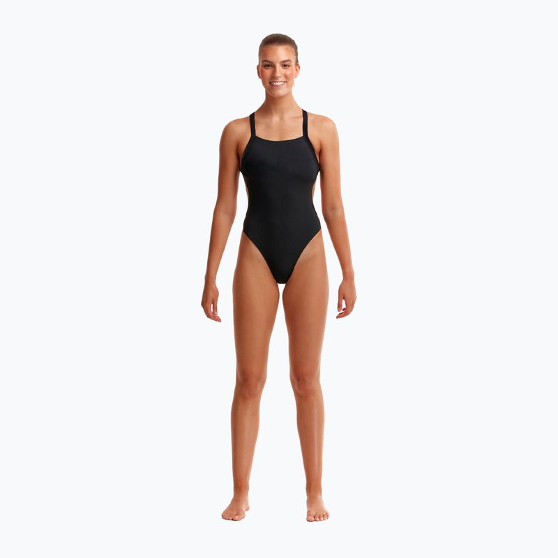 Strój pływacki jednoczęściowy damski Funkita Brace Free One Piece still black 2