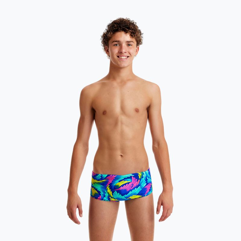 Bokserki pływackie dziecięce Funky Trunks Sidewinder Trunks air lift 5