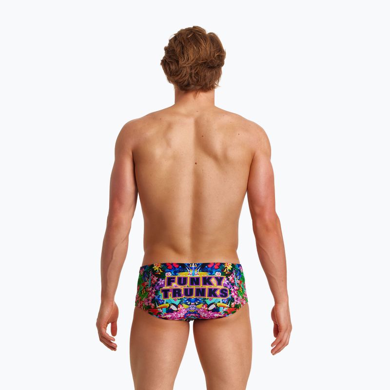 Bokserki pływackie męskie Funky Trunks Sidewinder Trunks jungle boogie 5