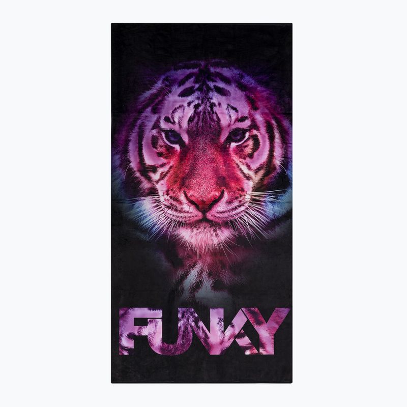 Ręcznik szybkoschnący Funky Micro Mate black/purple
